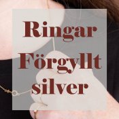 Ringar - Förgyllt silver