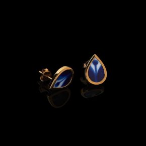 Sägen mon amie golden örhängen