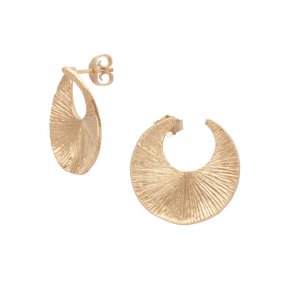 Heiring Dream catcher Small - Örhängen i förgyllt silver