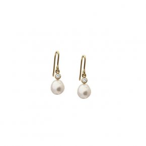 Heiring Baroque Pearl - Örhängen i förgyllt silver