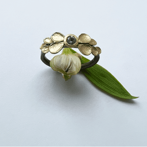 Lotta Jewellery Sublime Dahlia - Ring i brons