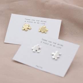 by Faith Pusselbit - Örhängen i förgyllt silver