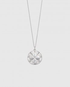 KALEVALA Amulet Four-leaf Clover - Halsband i silver