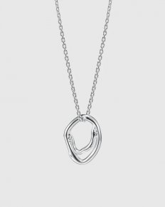 Kalevala Männyt - Halsband i silver
