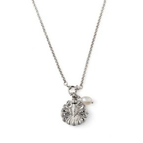 SIGRÉN Venus Shell Locket - Halsband i Stål