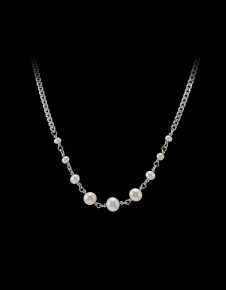 MARIA NILSDOTTER Dawn - Halsband i silver