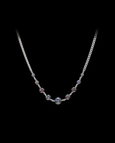 MARIA NILSDOTTER Dusk - Halsband i silver