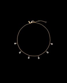 MARIA NILSDOTTER Haze Drop - Halsband i silver