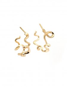 PER BORUP Calligraphy - Hoops i guld
