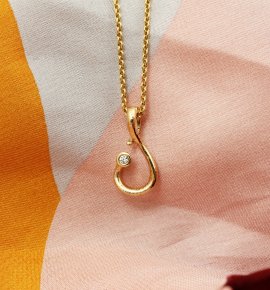 per borup design hängsmycke ophelia diamant