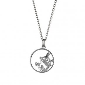 Lumoava x Moomin Collection Adventure - Halsband i silver