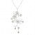 Lotta Jewellery Kyoto Sakura Halsband - Silver