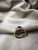 1990-tal - Ring i guld med safir och diamant