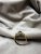 1990-tal - Ring i guld med safir och diamant