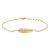 Heiring Feather - Armband i förgyllt silver
