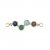 Heiring Multisize - Topp till armring Horizon Blue mix
