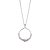 Lumoava Milky way halsband i silver