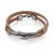 wayfarer armband läderarmband brunt herrsmycken