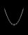 MARIA NILSDOTTER Dusk - Halsband i silver