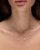 MARIA NILSDOTTER Haze Drop - Halsband i silver