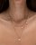 MARIA NILSDOTTER Hazy Heart - Halsband i silver