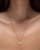 MARIA NILSDOTTER Hazy Heart - Halsband i silver