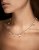 MARIA NILSDOTTER Pierced Pearl - Halsband i silver