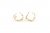 PER BORUP Calligraphy - Hoops i guld