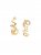 PER BORUP Calligraphy - Hoops i guld