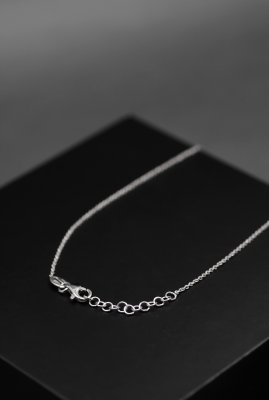 Diamant - Halsband i silver