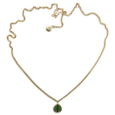 sägen berså exclusive guldhalsband guldpläterat