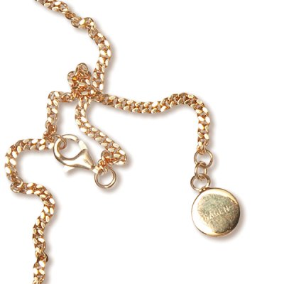 sägen berså exclusive guldhalsband guldpläterat