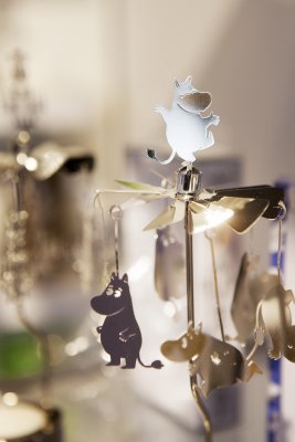 Änglaspel Mumintroll - Ljusstake för värmeljus