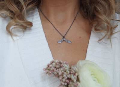 Lotta Jewellery Halsband Dazzle maple nose