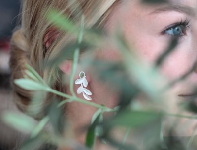 lotta jewellery oliv smycke örhängen silver