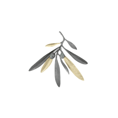 Lotta Jewellery Kreta Olive - Brosch/Hårsmycke i brons