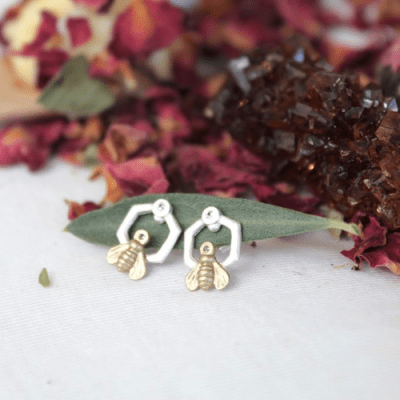 Lotta Jewellery Honey Hoops - Örhängen i silver