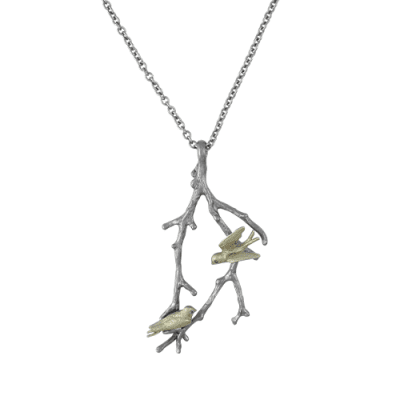 Lotta Jewellery Peace Swallow - Halsband i brons