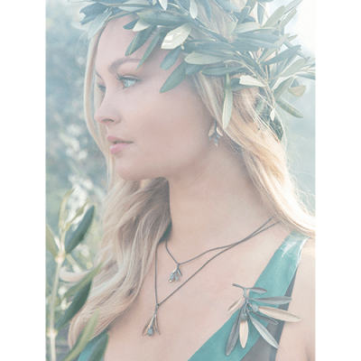 oliv smycken labradorit