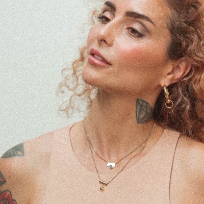 sägen Satellite golden necklece