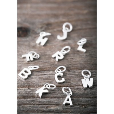 925 by Faith berlock silver bokstav