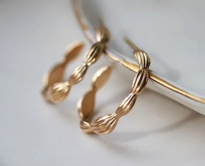 Per Borup Design Linn - Creoler i guld