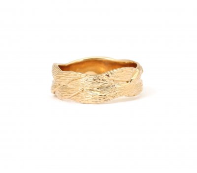 bred guldring daphne per borup design