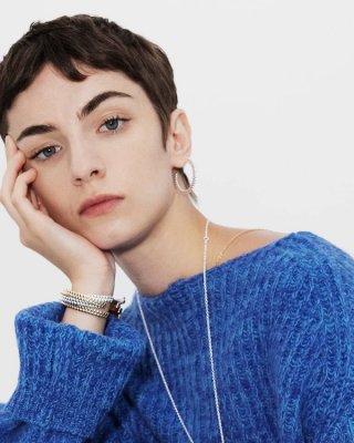 Kalevala Circle of light - Armring i silver