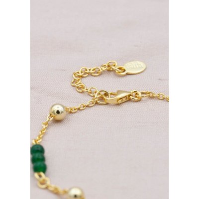 by Faith Peace & Balance - Armband i förgyllt silver