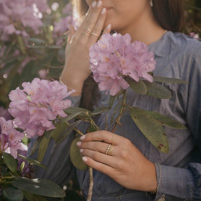 by Faith Kulor - Armband i förgyllt silver