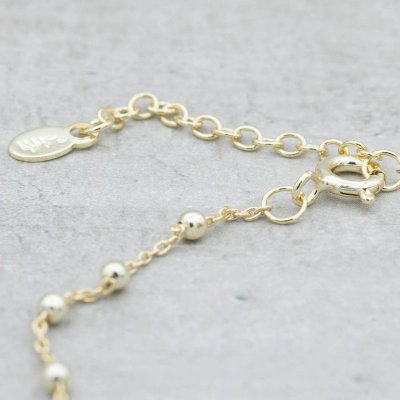 by Faith Kulor - Armband i förgyllt silver