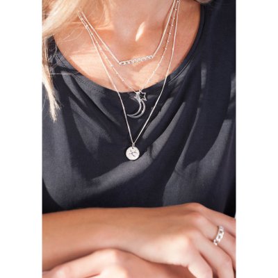 925 by Faith halsband lyckomynt svala fågel guld