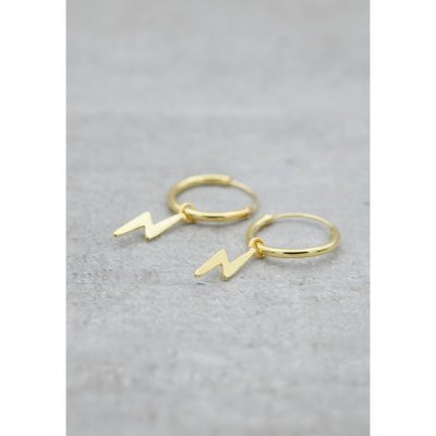 925 by Faith Små Örhängen blixt guld