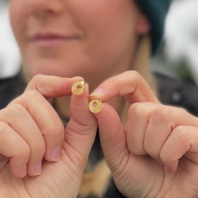 Heiring Dream catcher Mini - Örhängen i silver